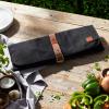 imageZWILLING BBQ Chefs Tool Storage Wrap BBQ accessories Wrap Grilling Gift Organize Up to Six Grilling Utensils Black CanvasBlack