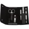 imageZWILLING Beauty Classic INOX Travel Nail Kit Manicure and Pedicure Kit Neat Leather 6Piece Nail Care Set Durable StainlessSteel Instruments Premium Leather BlackBlack