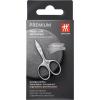 imageZWILLING Beauty TWINOX Nail Scissors and Cuticle Scissors 2in1 Scissors for Precise Cutting Durable Stainless Steel Manicure Scissors Matte Premium Nail Care 90 mmSilver