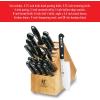 imageZWILLING Professional S 18Piece RazorSharp German Block Knife Set Made in CompanyOwned German Factory with Special Formula Steel perfected for almost 300 Years Dishwasher Safe