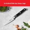imageZWILLING Professional S 3Piece RazorSharp German Starter Knife Set Made in CompanyOwned German Factory with Special Formula Steel perfected for almost 300 Years Dishwasher SafeBlackBlack