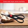 imageZWILLING Twin Kitchen Shears MultiPurpose Bottle Opener Dishwasher Safe Heavy Duty Forged Stainless Steel Blades Black  79inchBlack