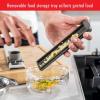 imageZWILLING ZCut Tower Multifunctional Box Grater Faster Grating Technology Cheese Grater Zester Garlic grater Slicer Rasp Grater and more GrayFine Grater