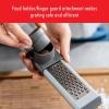 imageZWILLING ZCut Tower Multifunctional Box Grater Faster Grating Technology Cheese Grater Zester Garlic grater Slicer Rasp Grater and more GrayFine Grater