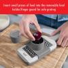 imageZWILLING ZCut Tower Multifunctional Box Grater Faster Grating Technology Cheese Grater Zester Garlic grater Slicer Rasp Grater and more GrayMulti Grater
