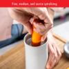 imageZWILLING ZCut Tower Multifunctional Box Grater Faster Grating Technology Cheese Grater Zester Garlic grater Slicer Rasp Grater and more GraySpiralizer