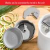 imageZWILLING ZCut Tower Multifunctional Box Grater Faster Grating Technology Cheese Grater Zester Garlic grater Slicer Rasp Grater and more GraySpiralizer