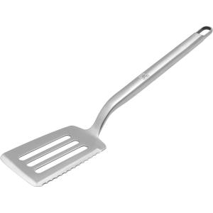 imageZWILLING BBQ 17inch Grill Spatula BBQ accessories Stainless Steel Metal Spatula Dishwasher Safe Perfect for Outdoor Cooking and BBQ Grills Silver
