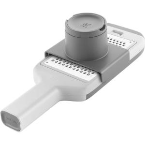 imageZWILLING ZCut Tower Multifunctional Box Grater Faster Grating Technology Cheese Grater Zester Garlic grater Slicer Rasp Grater and more GrayMulti Grater