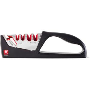 imageZWILLING 5Stage Knife Sharpener with Shear Sharpener Keep Japanese and Western Blades Razor Sharp Easy To Use EasyToHold Handle and NonSlip BottomMulticolor