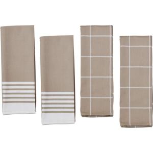 imageZWILLING JA Henckels 4pc Kitchen Towel Set  Taupe
