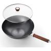 imageZWILLING Dragon 12inch Carbon Steel Wok with LidBlack