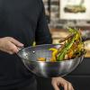 imageZWILLING Joy Plus 12inch Stainless Steel Nonstick Wok with LidStainless Steel