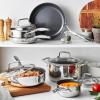 imageZWILLING Spirit Energy  10pc Stainless Steel Ceramic Nonstick Cookware Set10pc Newer Version