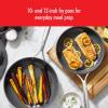 imageZWILLING Spirit Energy  2pc Stainless Steel Ceramic Nonstick 10in ampamp 12in Fry Pan SetStainless Steel