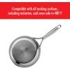 imageZWILLING Spirit Energy  2pc Stainless Steel Ceramic Nonstick 10in ampamp 12in Fry Pan SetStainless Steel