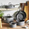 imageZWILLING Vitale 10pc Nonstick Cookware Set Aluminum Scratch Resistant Made in Italy