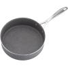 imageZWILLING Vitale 3qt Nonstick Saute Pan with Lid Aluminum Scratch Resistant Made in ItalyGray