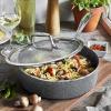 imageZWILLING Vitale 3qt Nonstick Saute Pan with Lid Aluminum Scratch Resistant Made in ItalyGray