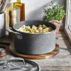 imageZWILLING Vitale 6qt Nonstick Dutch Oven with Lid Aluminum Scratch Resistant Made in Italy GrayGray