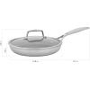 imageZwilling Spirit Energy  10inch Stainless Steel Ceramic Nonstick Fry Pan with LidStainless Steel