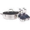 imageZWILLING Spirit Ceramic Nonstick Egg Poacher Set 6pc Stainless Steel