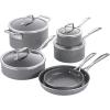 imageZWILLING Vitale 10pc Nonstick Cookware Set Aluminum Scratch Resistant Made in Italy
