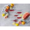 imageZWILLING Now S Knife Block Set 6pc Blueberry BlueGrenada Orange