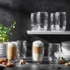 imageZWILLING Sorrento Plus 2pc DoubleWall Glass Cappuccino Mug Set Glass 27 fluid ounce Pack of 2Clear