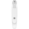 imageZWILLING Beauty Toenail Clipper with Nail Catcher Extra Large Sharp Straight Edge for Left and Right handers Premium White 55inch
