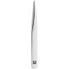 imageZWILLING Pointed Tweezer removal of splinters ingrown or fine hair handfinished roughened tips Polished Silver 35 inch