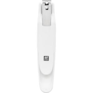 imageZWILLING Beauty Toenail Clipper with Nail Catcher Extra Large Sharp Straight Edge for Left and Right handers Premium White 55inch
