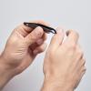 imageZWILLING Cuticle Clipper Precise Removal of Cuticle remnants Sharp Angled Cutting Edges Hypoallergenic Frosted Premium Black
