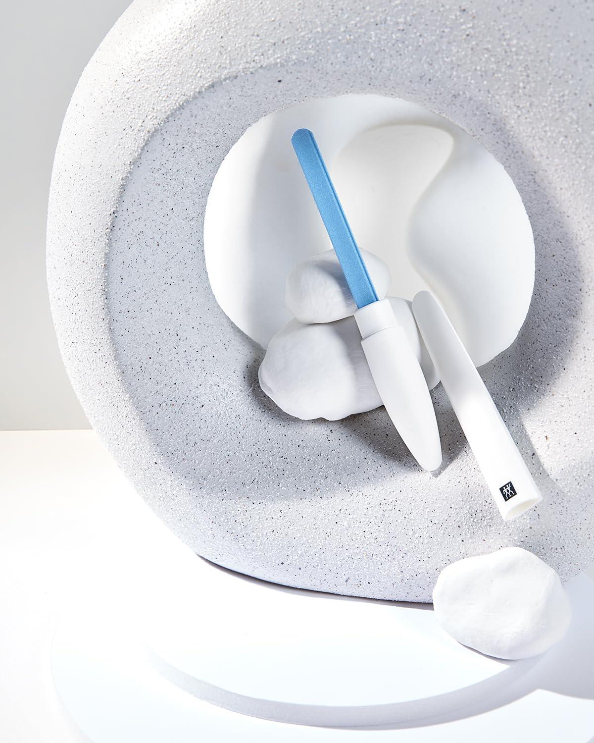 imageZWILLING Beauty TWINOX Ceramic Nail File Double Sided Premium Nail File for Manicure and Pedicure White