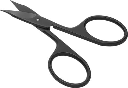 imageZWILLING Combination Nail Scissors scissors for nails and cuticles curved cutting edge and fine tip for precise cutting Premium Black 35 inchBlack