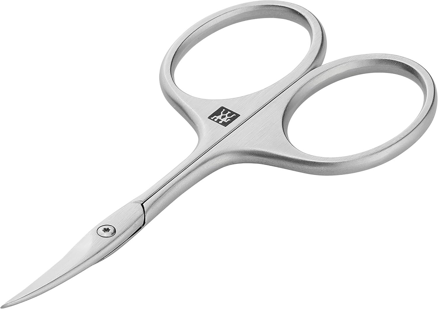 imageZWILLING Cuticle Scissors for fine cutting of cuticles and skin remnants safe nail care sharp blade Premium Silver 37 inchSilver