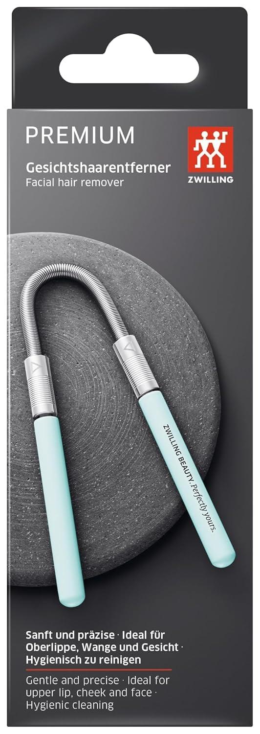 imageZWILLING Facial Hair Remover for Forehead Eyebrow Cheek Upper Lip and Chin Mint