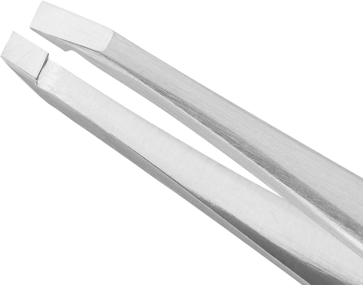 imageZWILLING Pointed Tweezer removal of splinters ingrown or fine hairs roughened calibrated tips Premium Silver 35 inchSilver