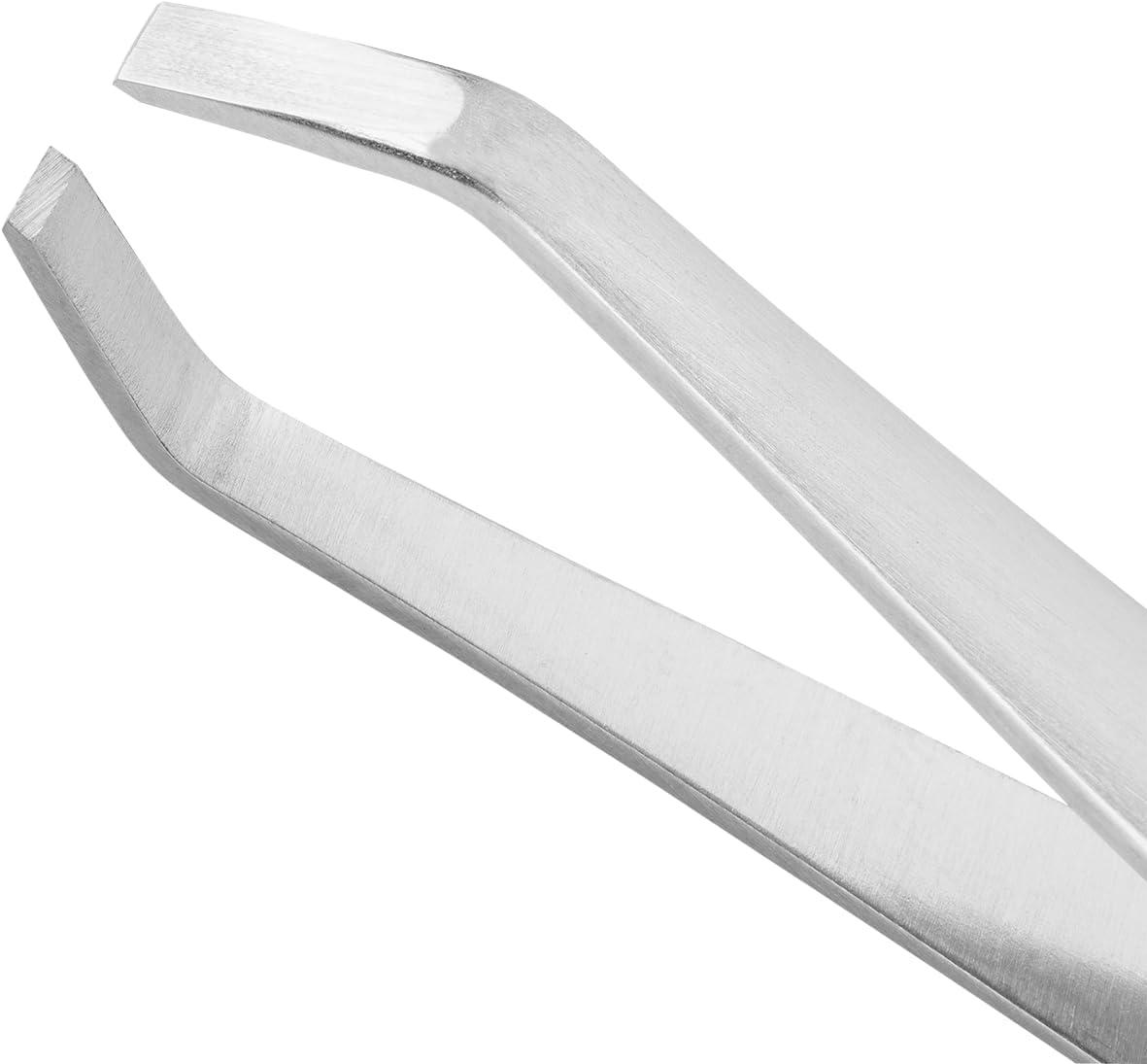imageZWILLING Pointed Tweezer removal of splinters ingrown or fine hairs roughened calibrated tips Premium Silver 35 inchSilver