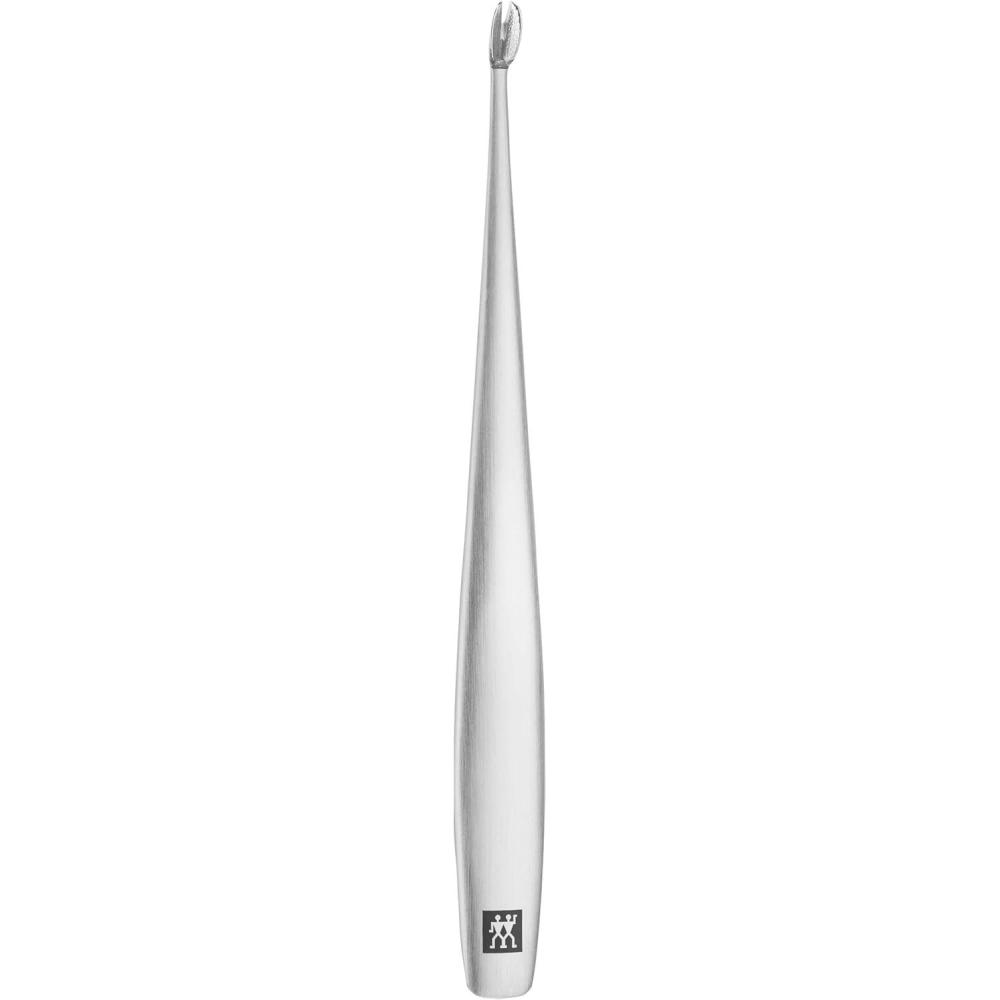 imageZWILLING Cuticle Knife with V Blade for manicures and pedicures stainless steel Frosted Premium Silver 5 inchcuticle trimmer