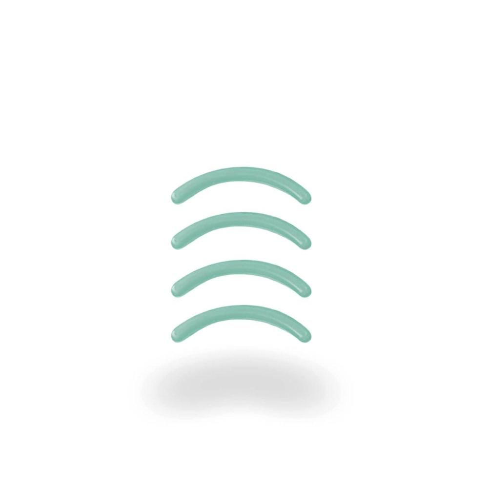 imageZWILLING Replacement Pads for Eyelash Curler Replacement Silicone Pads Refill Pack Premium 4 Piece Mint