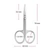 imageZWILLING Beauty Classic INOX Baby Nail Scissors with Curved Cutting Edge for Toenails and Fingernails Polished 85 mm
