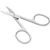 imageZWILLING Combination Nail Scissors nail and cuticle scissors for fingernails and toenails curved cutting edge fine tip hypoallergenic Polished Silver 35 inchSilver