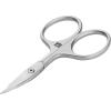imageZWILLING Combination Nail Scissors scissors for nails and cuticles curved cutting edge and fine tip for precise cutting Premium Black 35 inchSilver