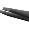 imageZWILLING Tweezer slanted tip removal of eyebrow hair and splinters extended handle width hypoallergenic Premium Black 4 inch