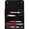 imageZWILLING Beauty Classic INOX 6pc Manicure Set with Black Leather CaseRed