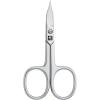 imageZWILLING Combination Nail Scissors nail and cuticle scissors for fingernails and toenails curved cutting edge fine tip hypoallergenic Polished Silver 35 inchSilver