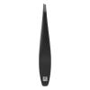 imageZWILLING Tweezer slanted tip removal of eyebrow hair and splinters extended handle width hypoallergenic Premium Black 4 inch