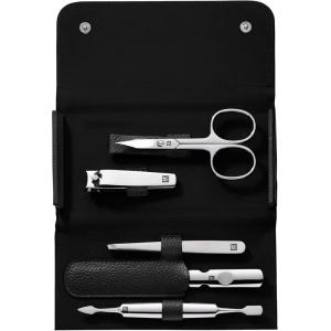 imageZWILLING Beauty Classic INOX 6pc Manicure Set with Black Leather CaseBlack