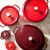 image:imageStaub Cast Iron Round Cocotte 7quartPeony PinkCherry